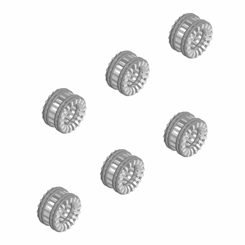 Комплект втычных контактов